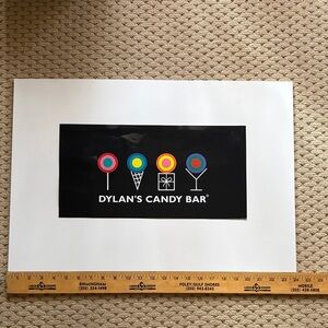 Dylan's Candy Bar Logo Print